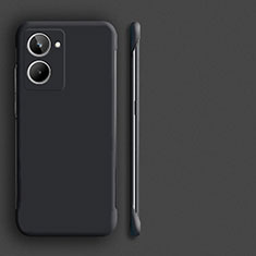 Funda Dura Plastico Rigida Sin Marco Carcasa Mate para Realme 10 Pro 5G Negro