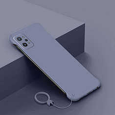 Funda Dura Plastico Rigida Sin Marco Carcasa Mate para Realme GT Neo2 5G Gris Lavanda