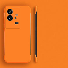 Funda Dura Plastico Rigida Sin Marco Carcasa Mate para Vivo iQOO 11 Pro 5G Naranja