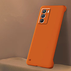 Funda Dura Plastico Rigida Sin Marco Carcasa Mate para Vivo iQOO 9 SE 5G Naranja