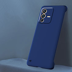 Funda Dura Plastico Rigida Sin Marco Carcasa Mate para Vivo V23 5G Azul