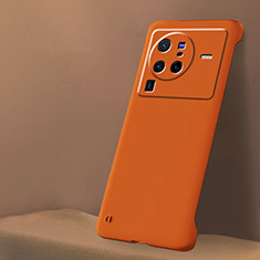 Funda Dura Plastico Rigida Sin Marco Carcasa Mate para Vivo X80 Pro 5G Naranja