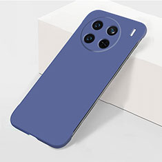 Funda Dura Plastico Rigida Sin Marco Carcasa Mate para Vivo X90 Pro 5G Azul