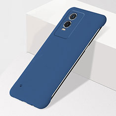 Funda Dura Plastico Rigida Sin Marco Carcasa Mate para Vivo Y74s 5G Azul