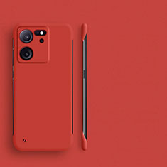 Funda Dura Plastico Rigida Sin Marco Carcasa Mate para Xiaomi Redmi K60 Ultra 5G Rojo