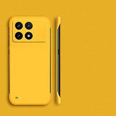 Funda Dura Plastico Rigida Sin Marco Carcasa Mate para Xiaomi Redmi K70 5G Amarillo