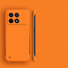 Funda Dura Plastico Rigida Sin Marco Carcasa Mate para Xiaomi Redmi K70 5G Naranja