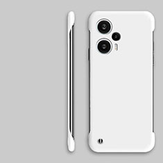 Funda Dura Plastico Rigida Sin Marco Carcasa Mate para Xiaomi Redmi Note 12 Turbo 5G Blanco