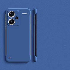 Funda Dura Plastico Rigida Sin Marco Carcasa Mate para Xiaomi Redmi Note 13 Pro+ Plus 5G Azul