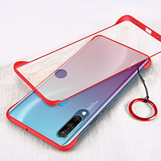 Funda Dura Ultrafina Carcasa Transparente Mate H03 para Huawei Nova 4e Rojo