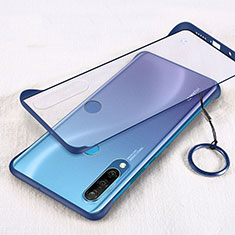 Funda Dura Ultrafina Carcasa Transparente Mate H03 para Huawei P30 Lite XL Azul