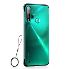 Funda Dura Ultrafina Carcasa Transparente Mate U01 para Huawei P20 Lite (2019) Negro