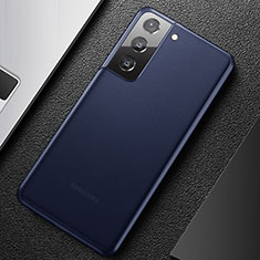Funda Dura Ultrafina Carcasa Transparente Mate U01 para Samsung Galaxy S21 Plus 5G Azul
