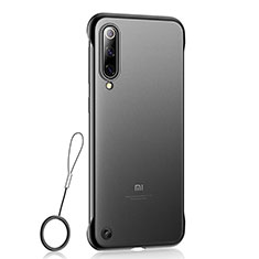 Funda Dura Ultrafina Carcasa Transparente Mate U01 para Xiaomi Mi 9 Lite Negro