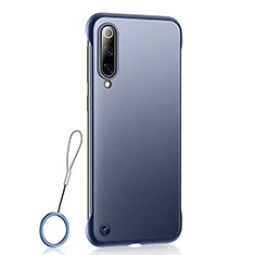 Funda Dura Ultrafina Carcasa Transparente Mate U01 para Xiaomi Mi A3 Azul