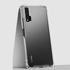 Funda Dura Ultrafina Carcasa Transparente Mate U02 para Huawei Nova 6 Claro