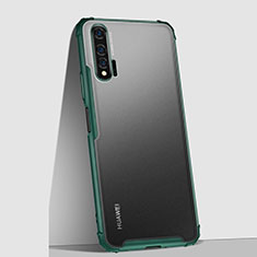 Funda Dura Ultrafina Carcasa Transparente Mate U02 para Huawei Nova 6 Verde
