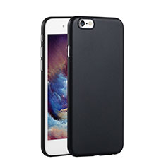 Funda Dura Ultrafina Plastico Rigida Mate para Apple iPhone 6S Negro