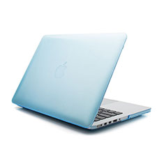 Funda Dura Ultrafina Transparente Mate para Apple MacBook Air 13 pulgadas Azul