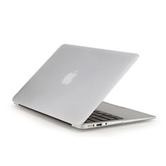 Funda Dura Ultrafina Transparente Mate para Apple MacBook Pro 15 pulgadas Blanco