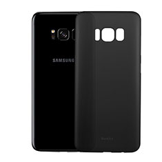 Funda Dura Ultrafina Transparente Mate T01 para Samsung Galaxy S8 Negro