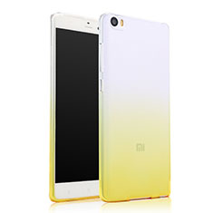 Funda Gel Ultrafina Transparente Gradiente para Xiaomi Mi Note Amarillo