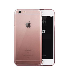 Funda Gel Ultrafina Transparente Gradiente Z01 para Apple iPhone 6S Gris