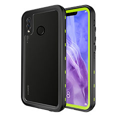 Funda Impermeable Bumper Silicona y Plastico Waterproof Carcasa 360 Grados para Huawei P20 Lite Verde