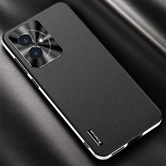 Funda Lujo Cuero Carcasa AT2 para Huawei Honor 100 5G Negro