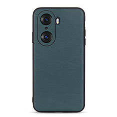 Funda Lujo Cuero Carcasa B01H para Huawei Honor 60 5G Verde