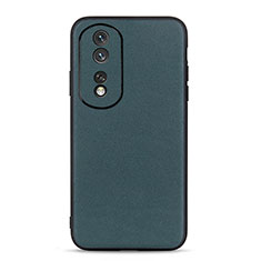 Funda Lujo Cuero Carcasa B01H para Huawei Honor 80 Pro 5G Verde