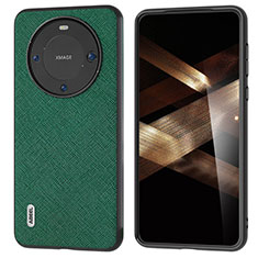 Funda Lujo Cuero Carcasa B01H para Huawei Mate 60 Pro Verde