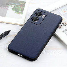 Funda Lujo Cuero Carcasa B01H para Realme Q5i 5G Azul