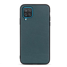 Funda Lujo Cuero Carcasa B01H para Samsung Galaxy A12 Verde