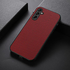 Funda Lujo Cuero Carcasa B01H para Samsung Galaxy A14 4G Rojo