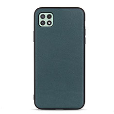 Funda Lujo Cuero Carcasa B01H para Samsung Galaxy A22s 5G Verde