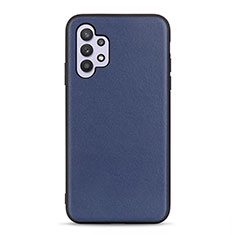 Funda Lujo Cuero Carcasa B01H para Samsung Galaxy A32 4G Azul