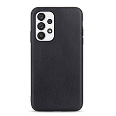 Funda Lujo Cuero Carcasa B01H para Samsung Galaxy A73 5G Negro