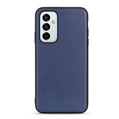 Funda Lujo Cuero Carcasa B01H para Samsung Galaxy F23 5G Azul