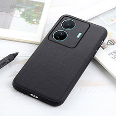 Funda Lujo Cuero Carcasa B01H para Vivo T1 Pro 5G Negro