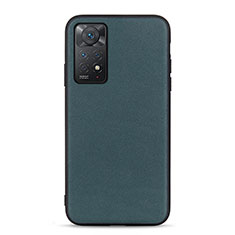 Funda Lujo Cuero Carcasa B01H para Xiaomi Redmi Note 12 Pro 4G Verde