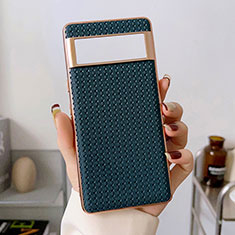 Funda Lujo Cuero Carcasa B02H para Google Pixel 6a 5G Azul