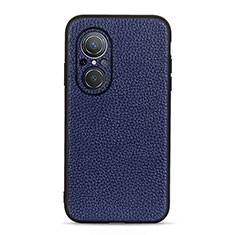 Funda Lujo Cuero Carcasa B02H para Huawei Honor 50 SE 5G Azul