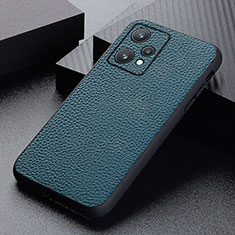 Funda Lujo Cuero Carcasa B02H para Realme Q5 5G Verde