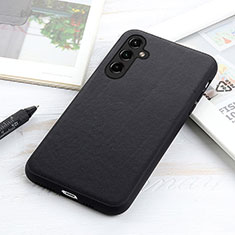 Funda Lujo Cuero Carcasa B02H para Samsung Galaxy A14 5G Negro