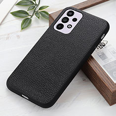 Funda Lujo Cuero Carcasa B02H para Samsung Galaxy A33 5G Negro