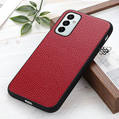 Funda Lujo Cuero Carcasa B02H para Samsung Galaxy F23 5G Rojo