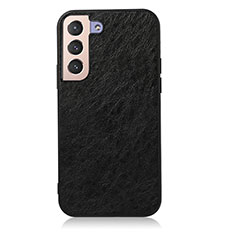 Funda Lujo Cuero Carcasa B02H para Samsung Galaxy S22 Plus 5G Negro