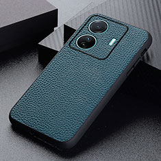 Funda Lujo Cuero Carcasa B02H para Vivo iQOO Z6 Pro 5G Verde