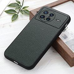 Funda Lujo Cuero Carcasa B02H para Vivo X Note Verde